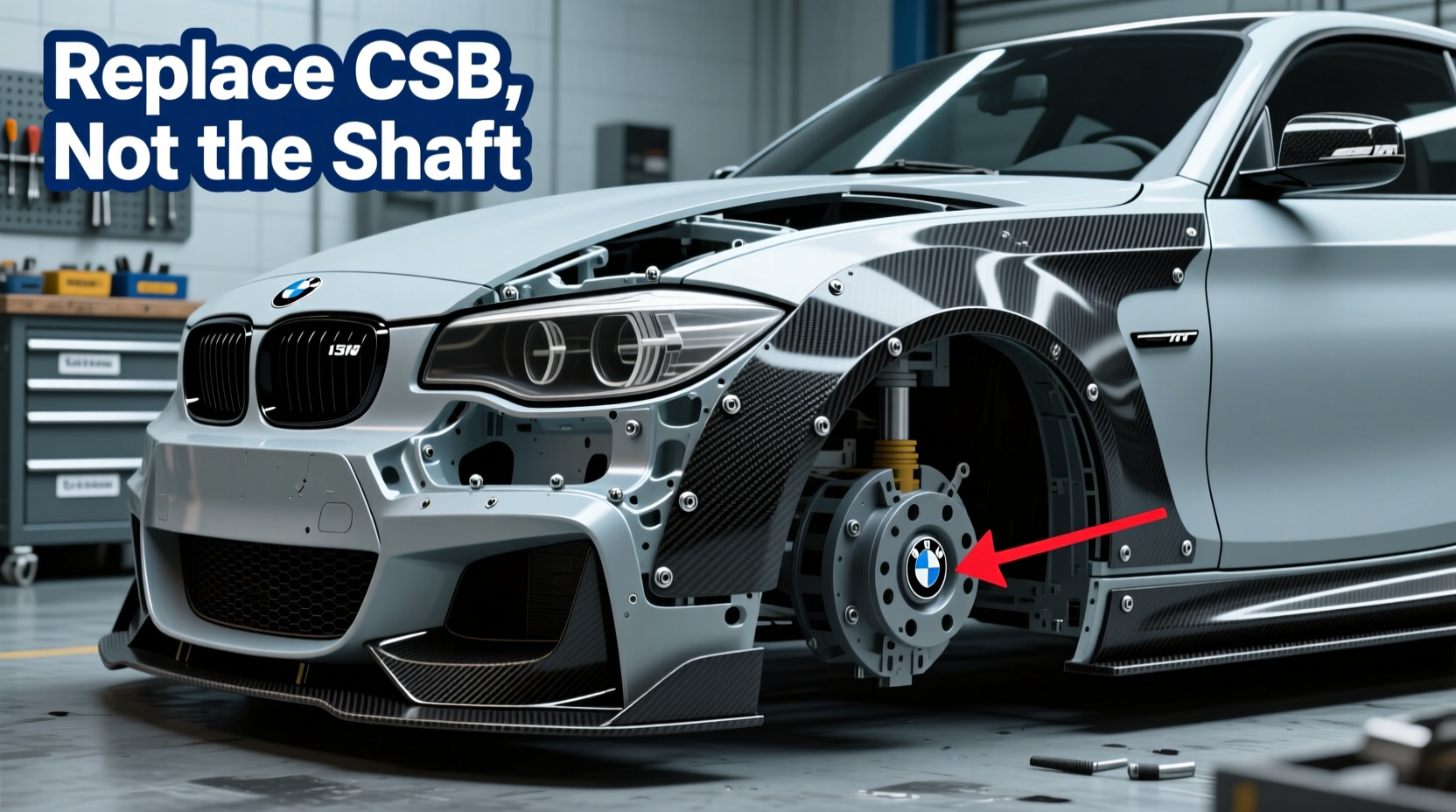 bmw 135i carbon slip fix