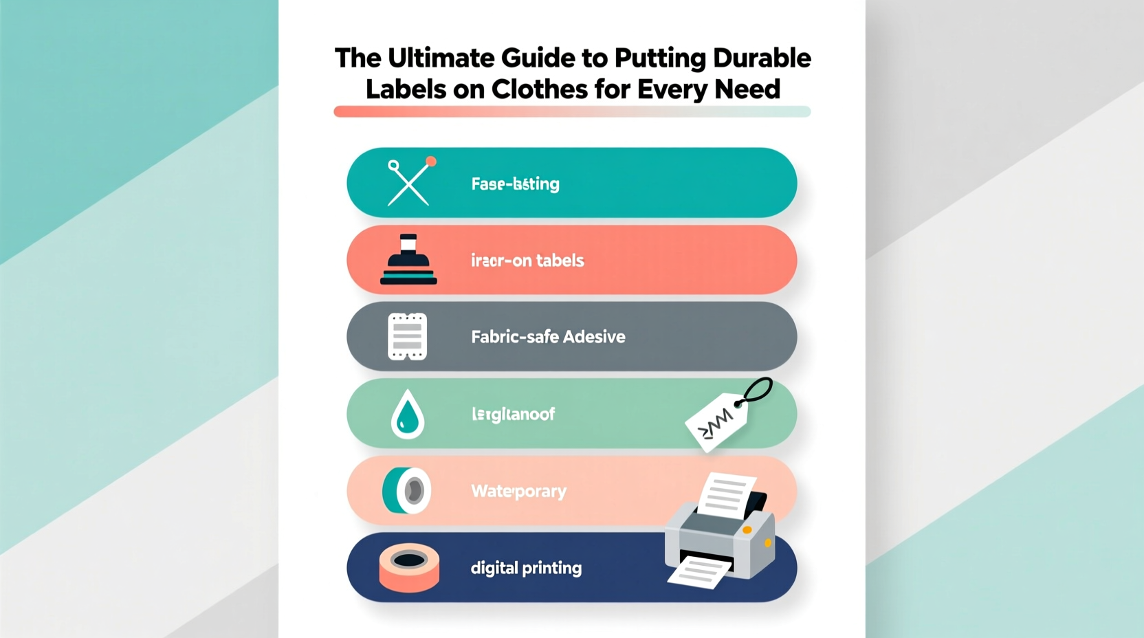 the ultimate guide to putting durable labels on clothes for every need