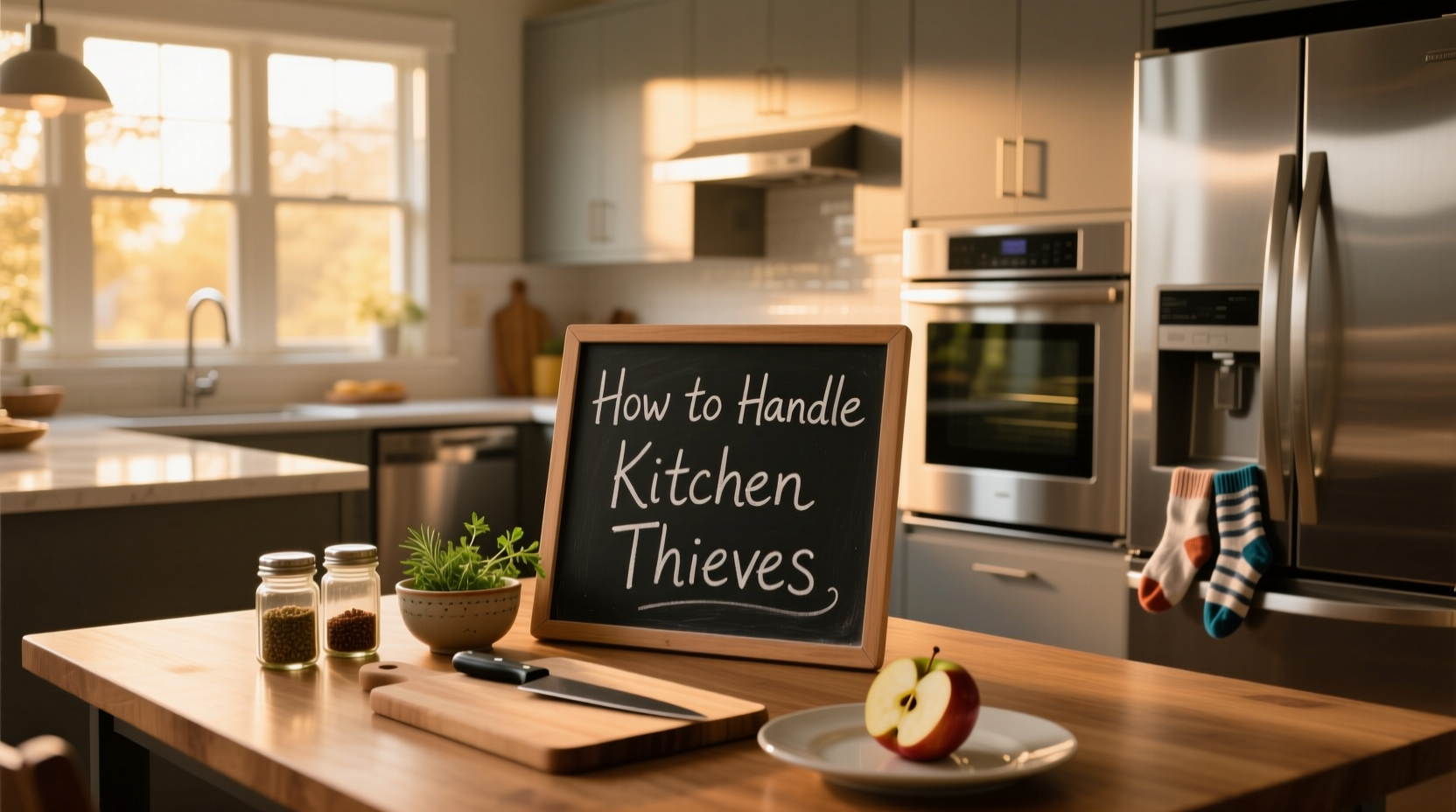 how to handle kitchen thieves
