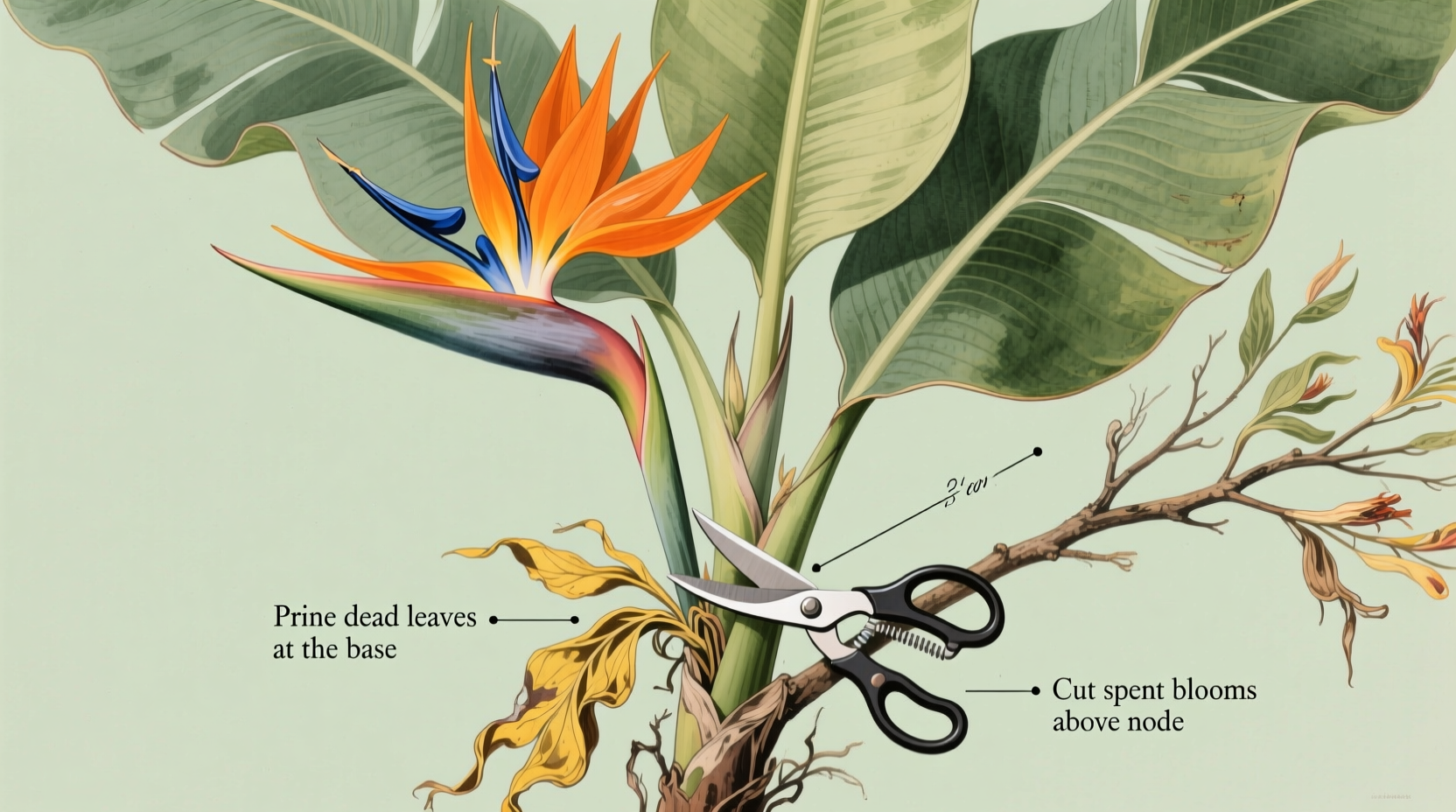 How to Prune Birds of Paradise for Healthy Growth