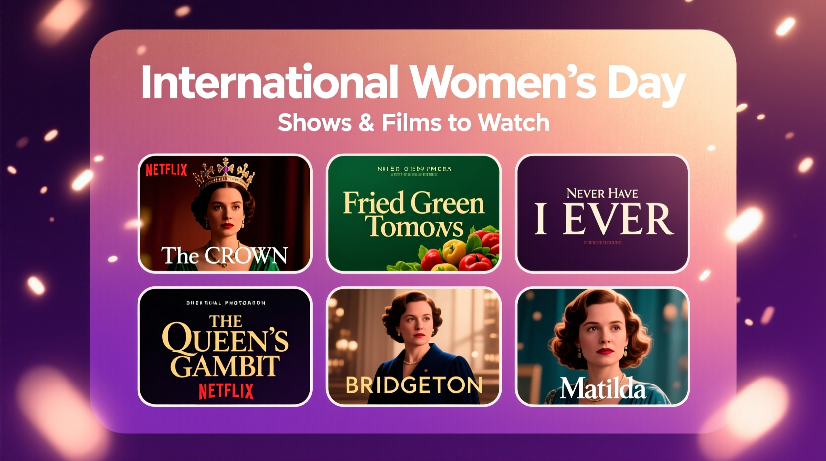 international womens day netflix