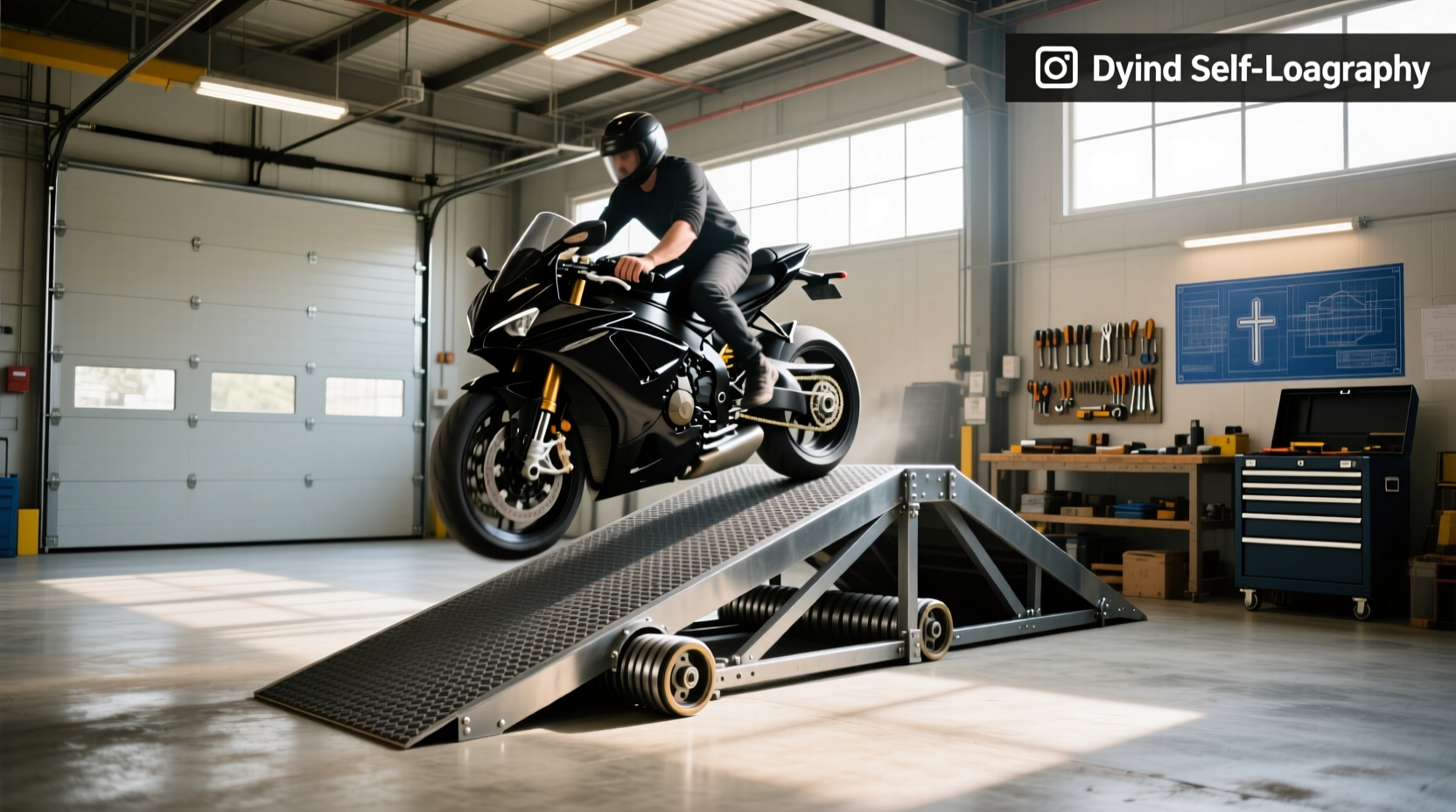 How to Build a DIY Self Loading Motorcycle Ramp Safely