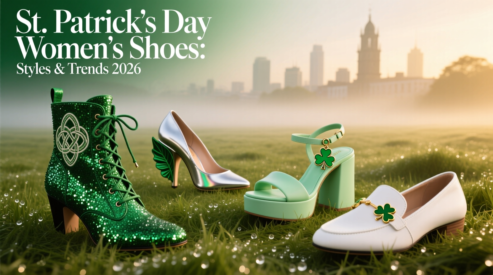 st patricks day womens shoes