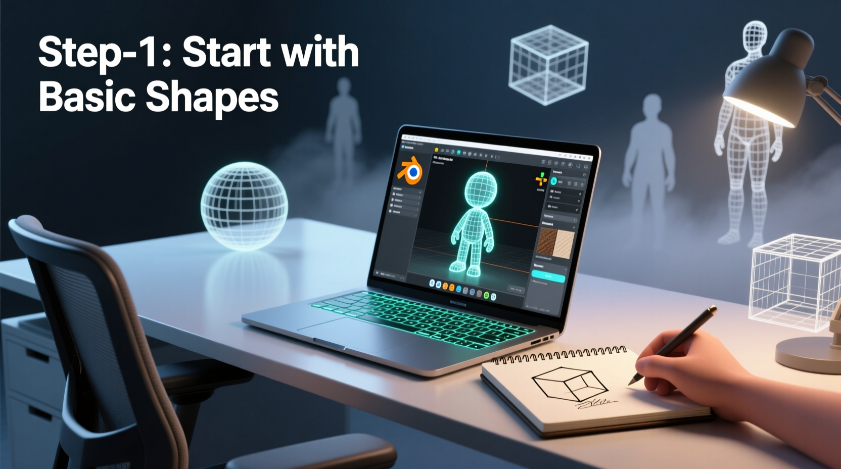 how to create stunning 3d images a step by step guide for beginners