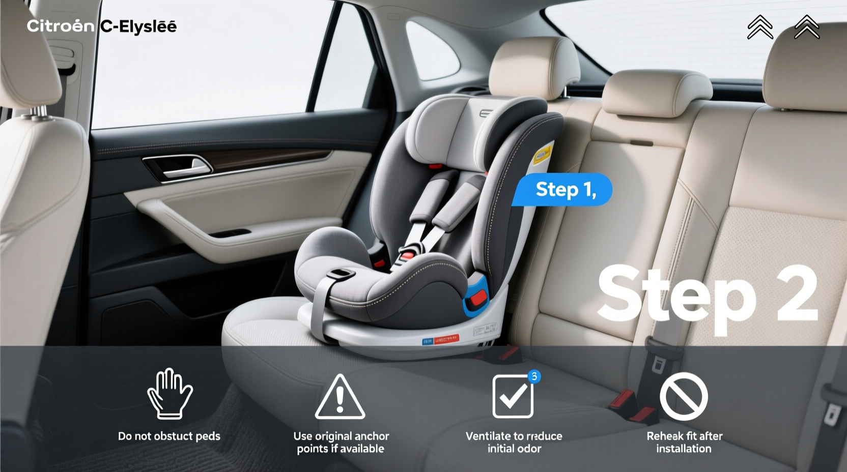 citroen xsara picasso child car seat