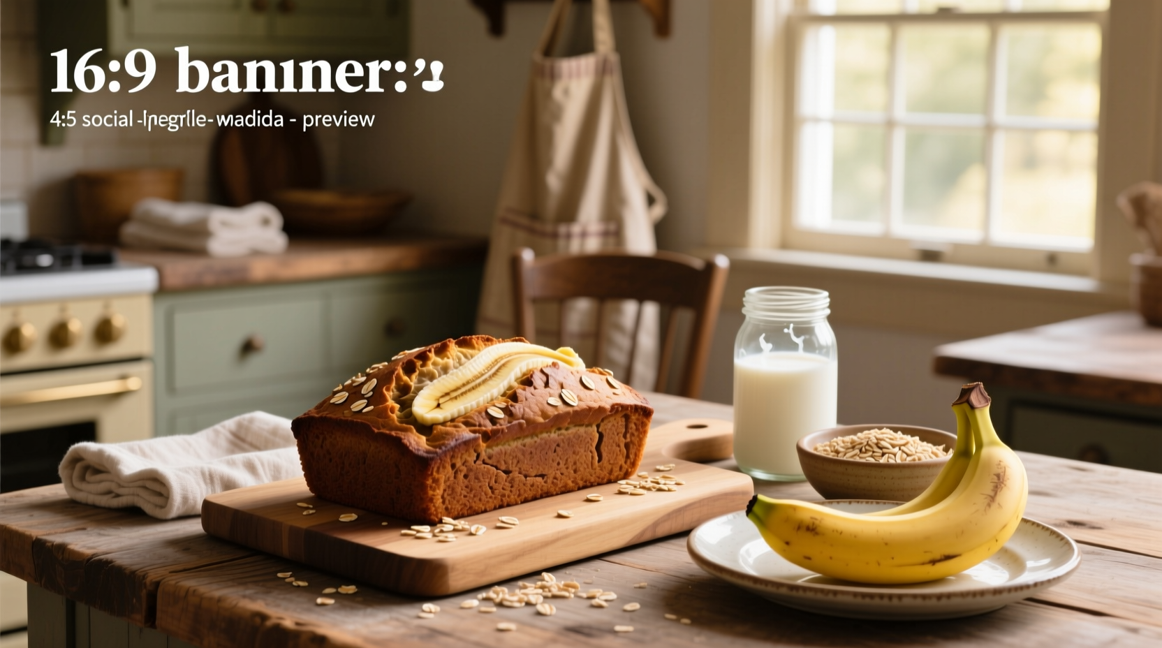 3 ingredient banana bread with oats guide