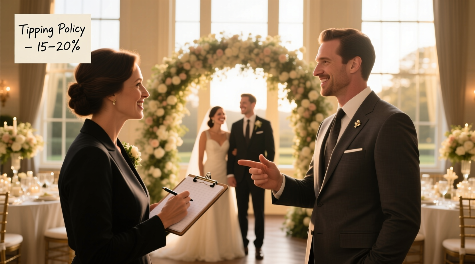 do you tip a wedding coordinator