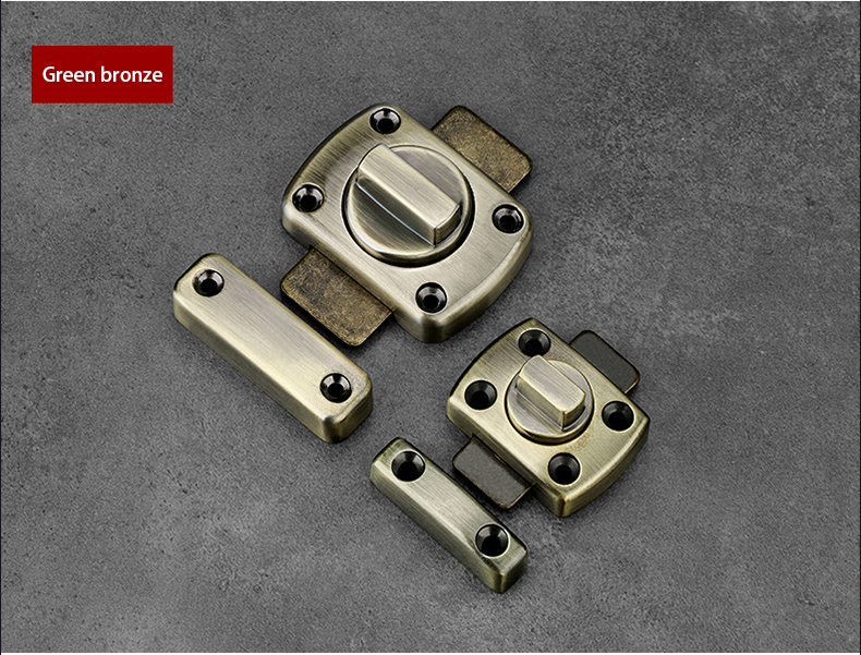 铝合金旋转门锁门锁浴室锁门窗五金家具配件