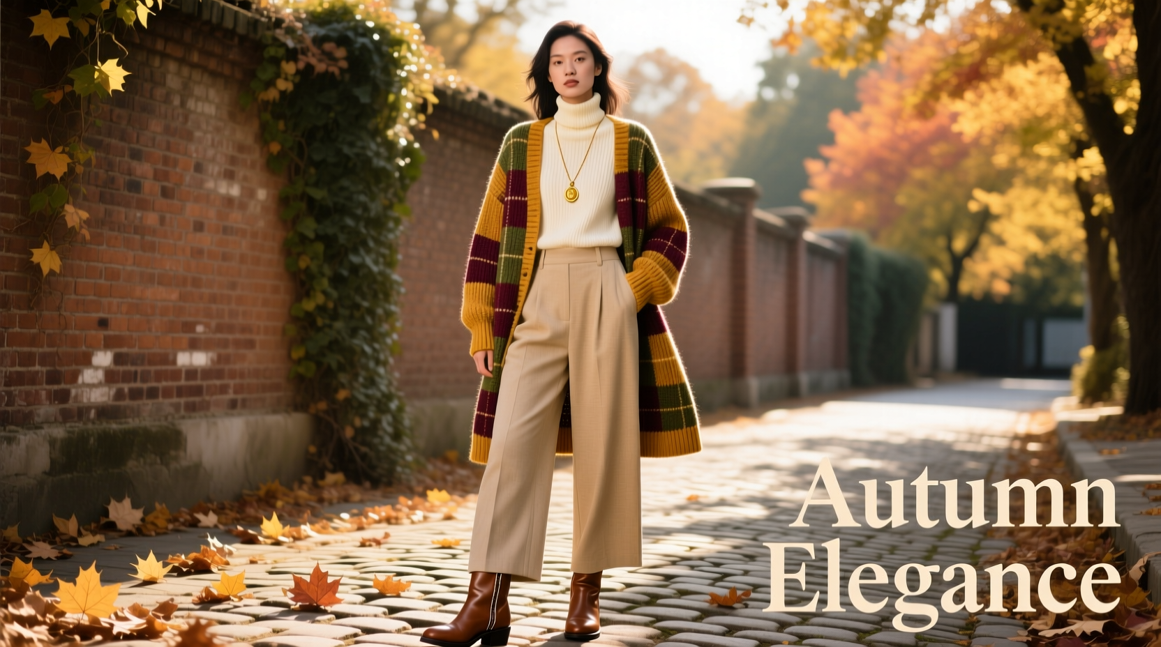 chic and cozy styling your plaid knitted cardigan for the perfect fall look