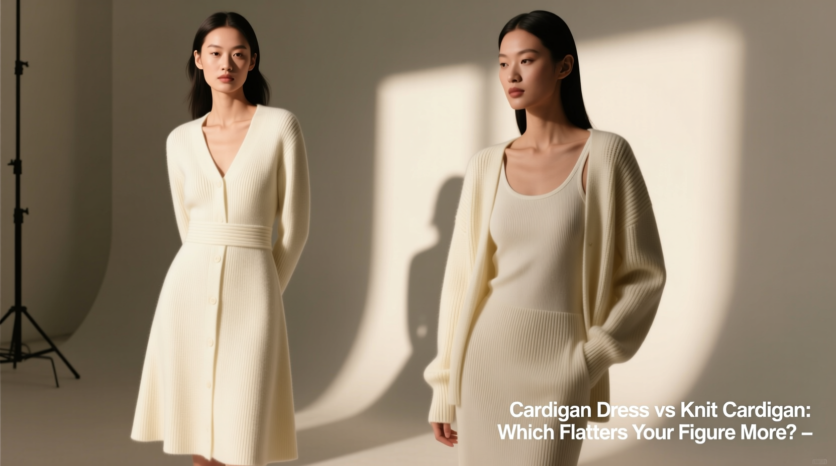 cardigan dress vs knit cardigan does one actually flatter your body more