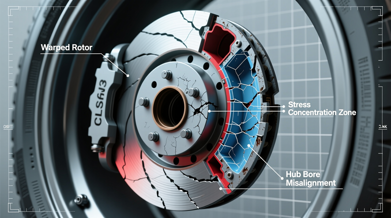 Can Warped Rotors Cause Vibration When Not Braking