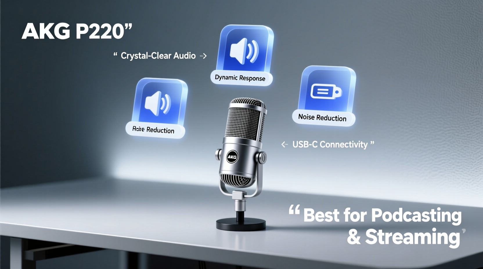 AKG P220 Microphone and Audiobox USB, image size:1664x928