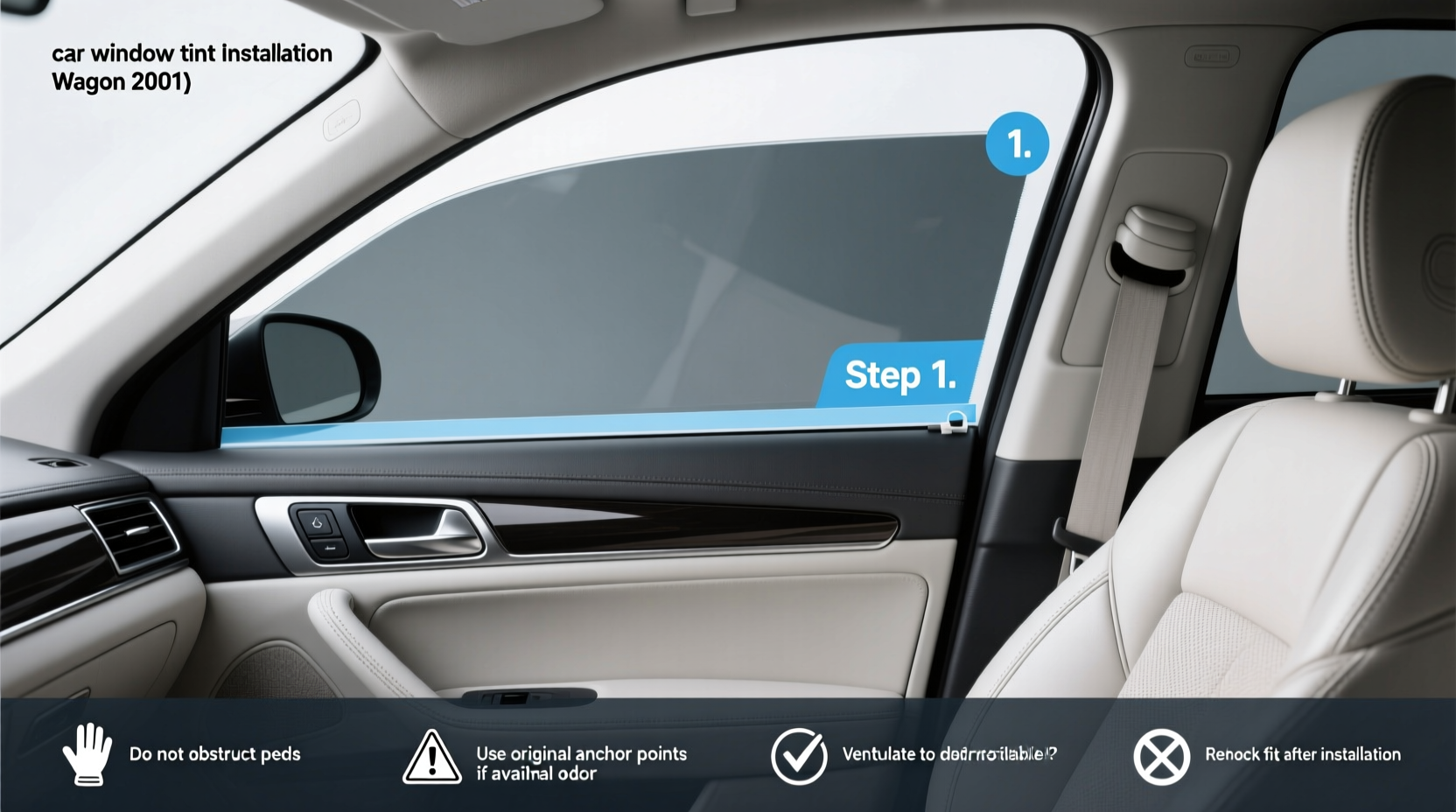 How to Choose Car Window Tint for Volvo V70 Wagon 01: Buying Guide