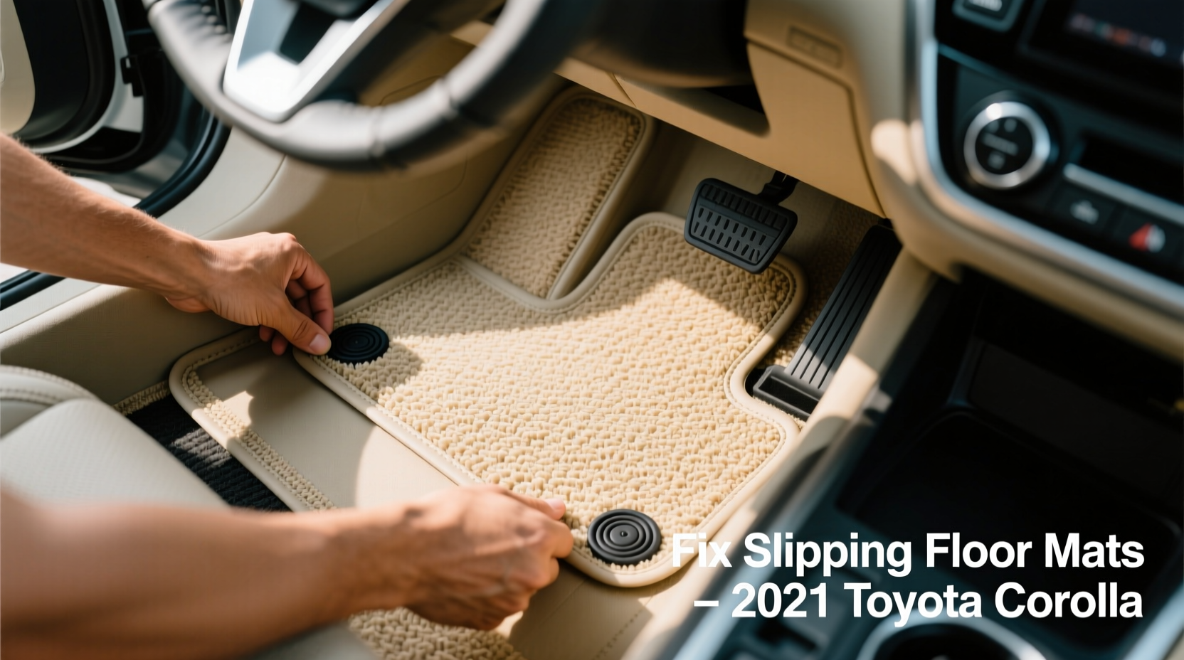slipping floor mats corolla 2021