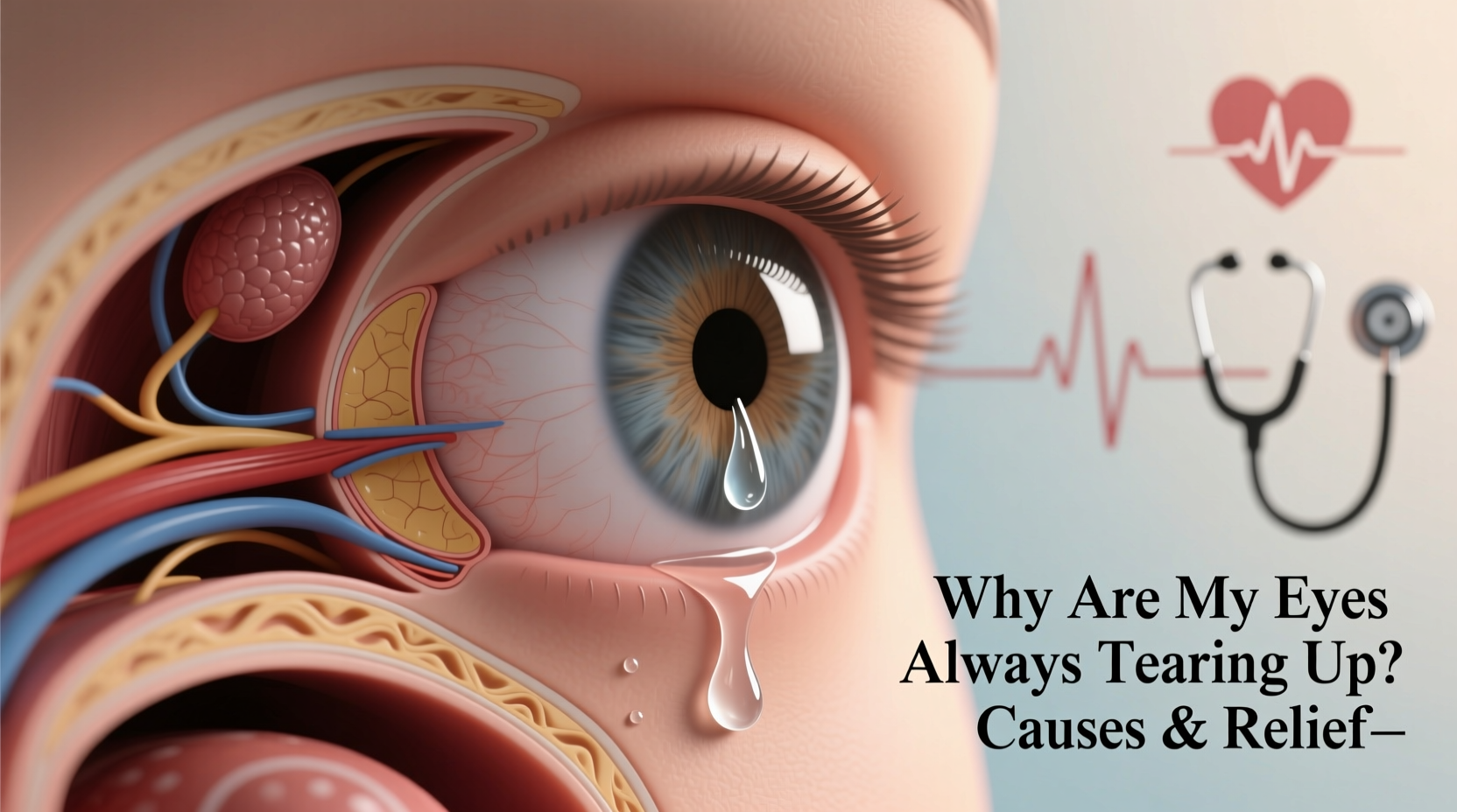 why are my eyes always tearing up causes relief