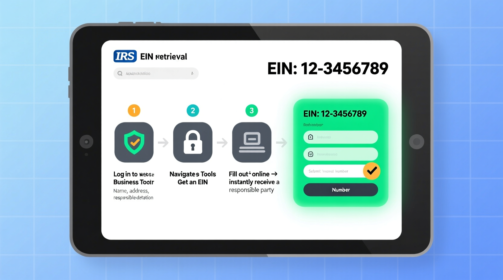 how to quickly and securely retrieve your ein a step by step guide