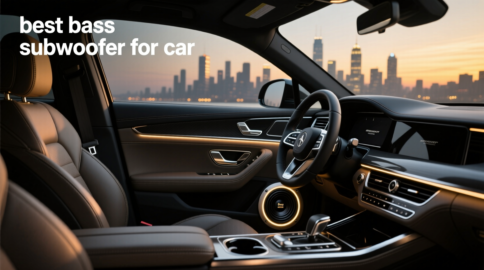 best bass subwoofer for car buying guide