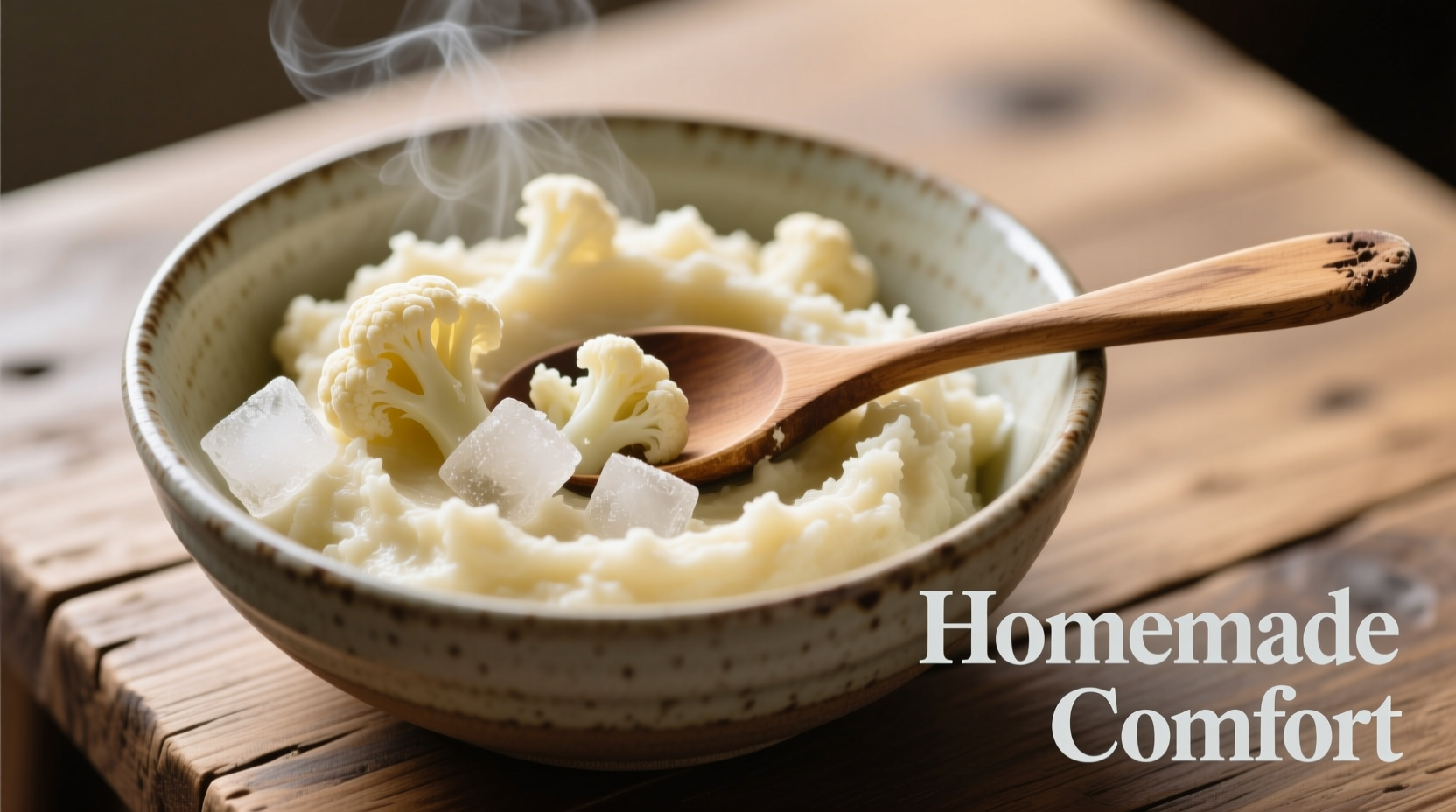 mashed cauliflower with frozen cauliflower