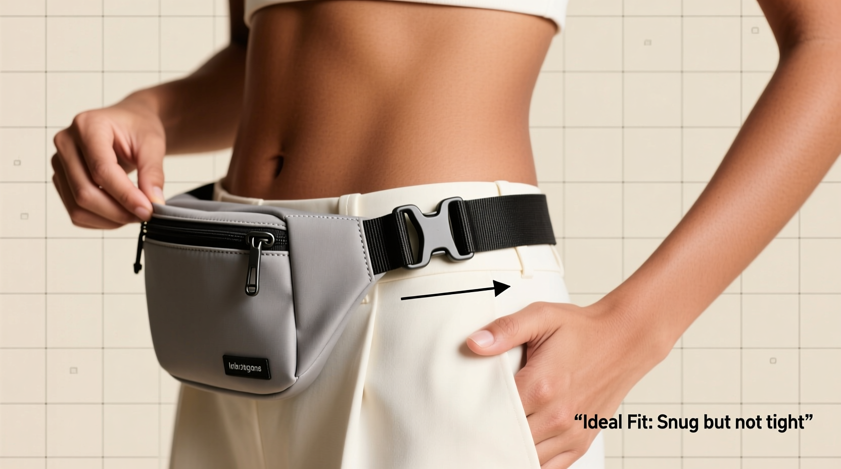 mastering fanny pack fit a simple guide to adjusting your waist strap for comfort and security