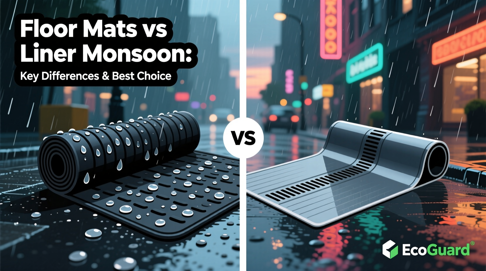 Floor Mats vs Liner Monsoon: Key Differences & Best Choice