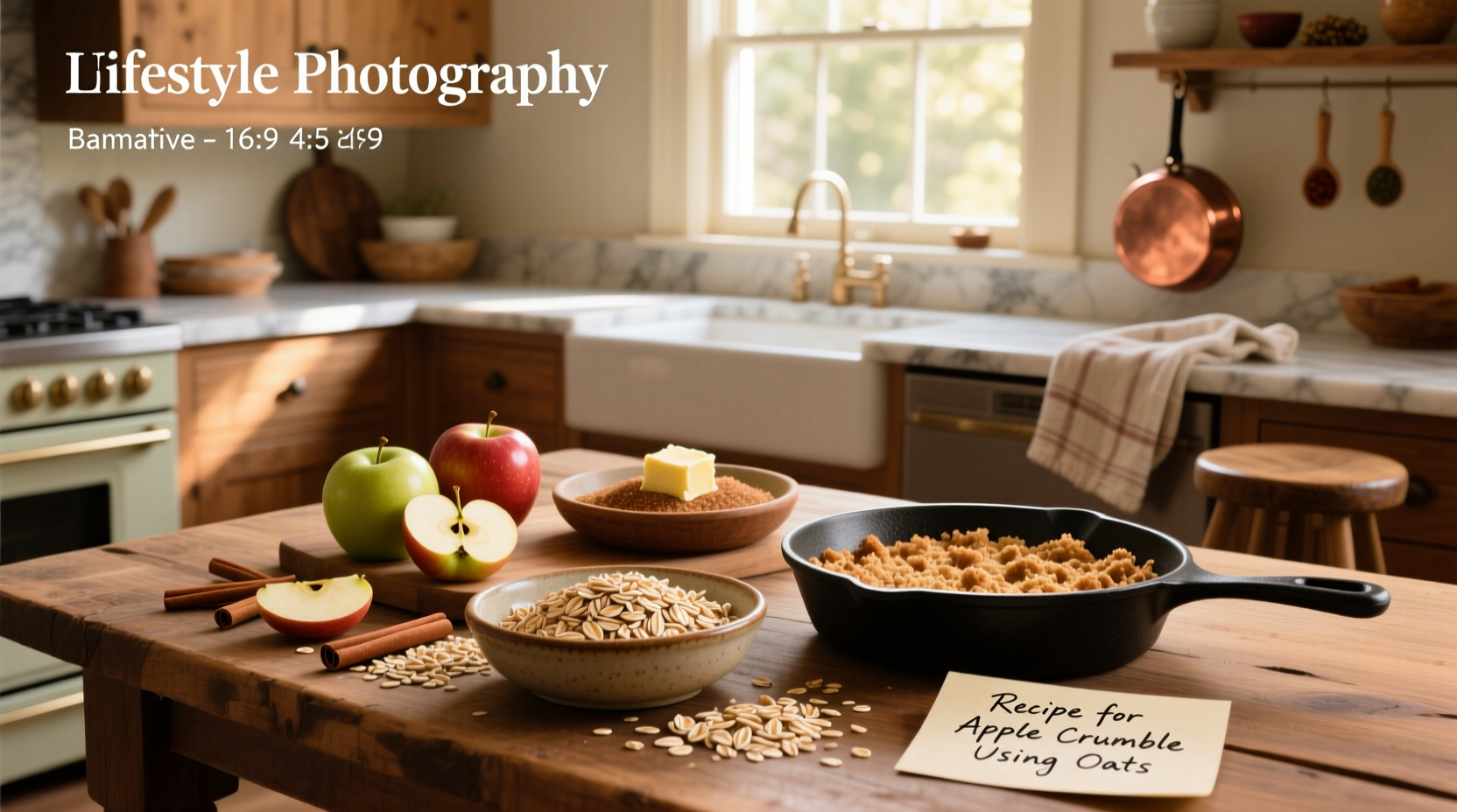 apple crumble with oats recipe guide