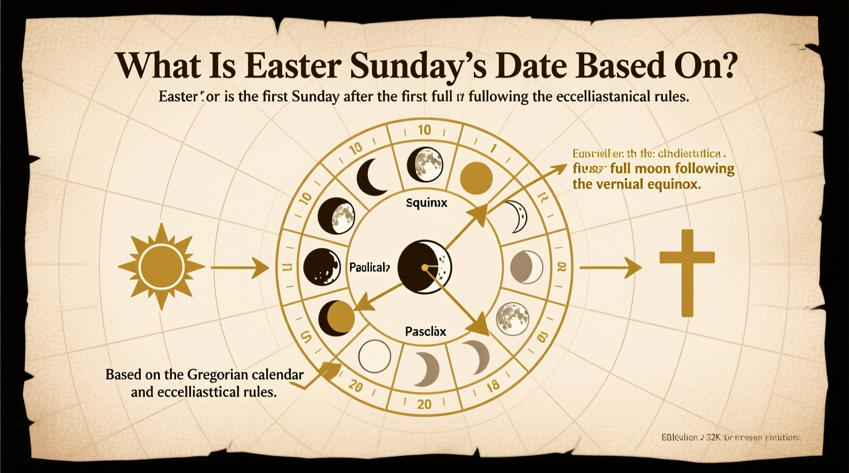 what is easter sunday date based on