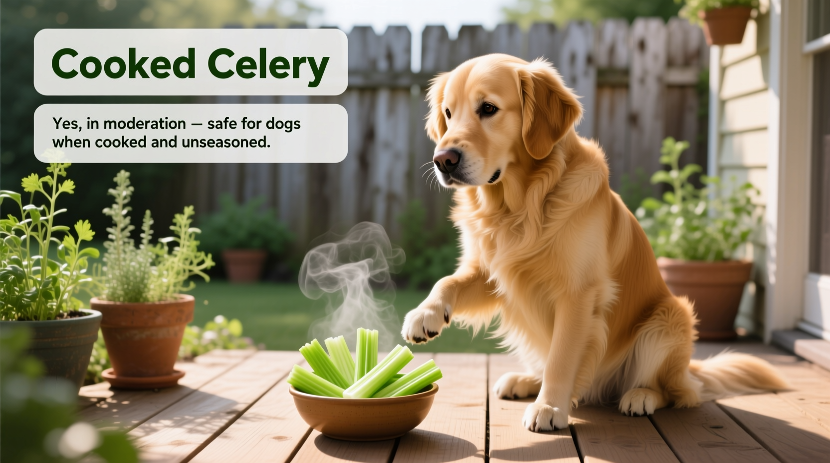 Can Dogs Eat Cooked Celery? Vet-Approved Facts