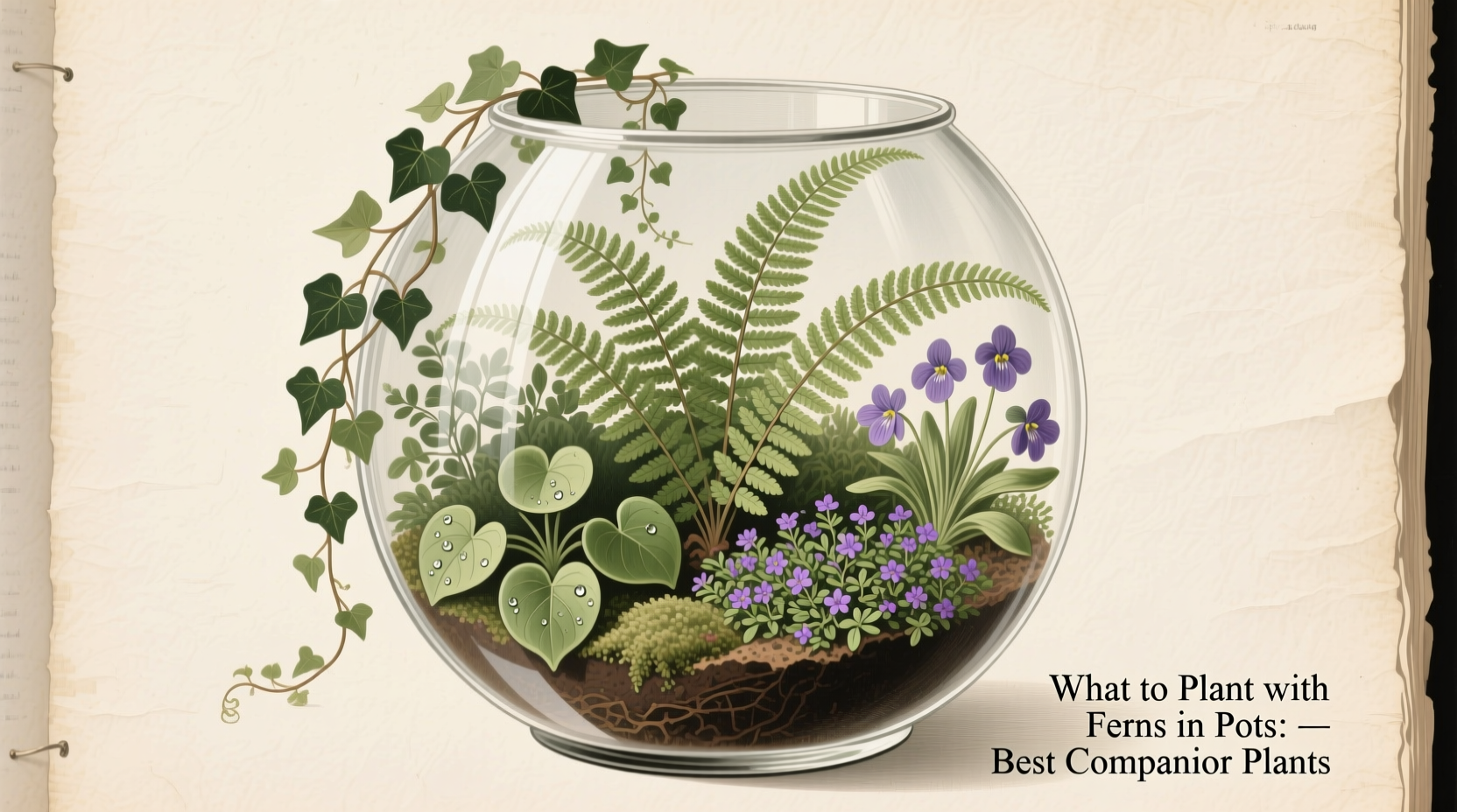 What to Plant with Ferns in Pots: Best Companion Plants