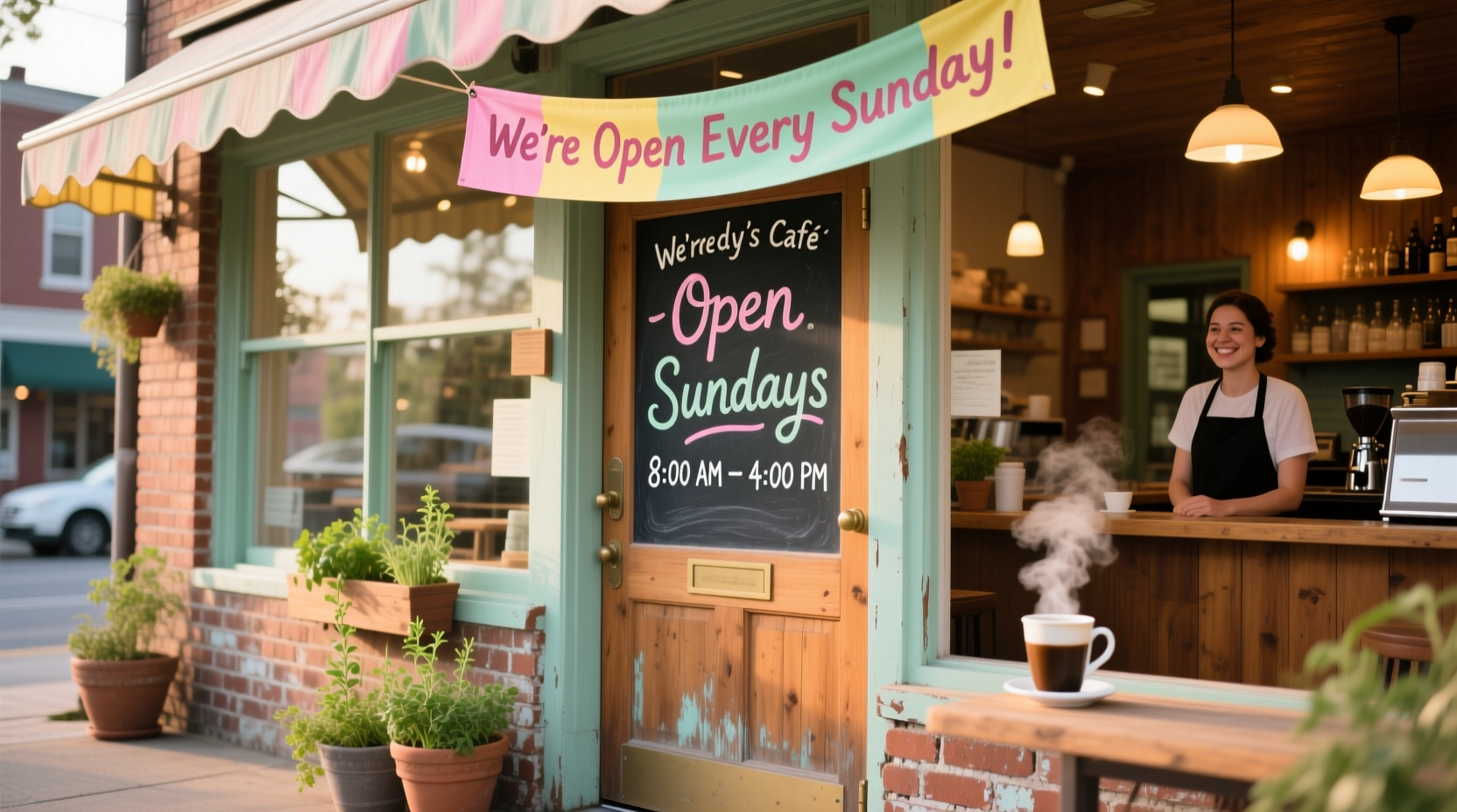 is sallys open on sundays