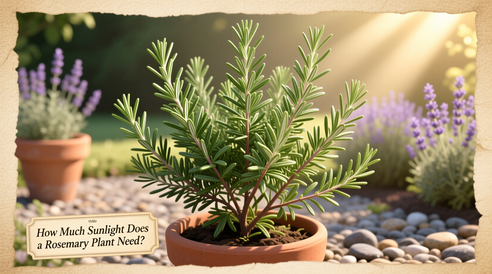 how much sunlight does a rosemary plant need