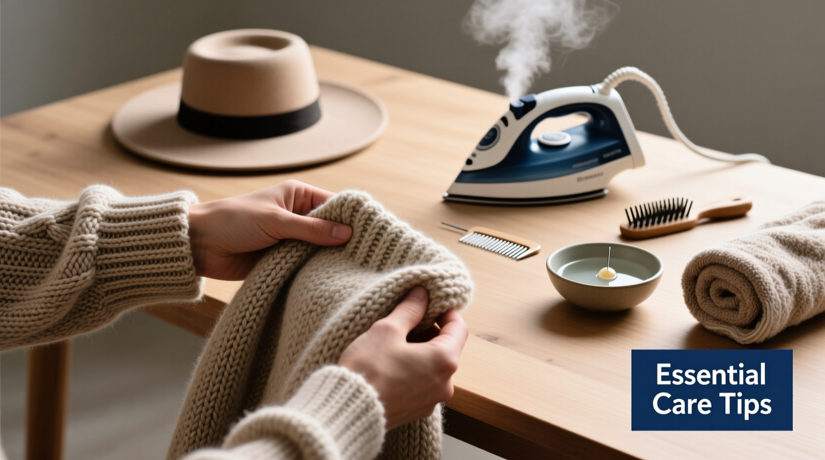 essential tips to maintain and restore the shape of your knitted sweater for lasting wear