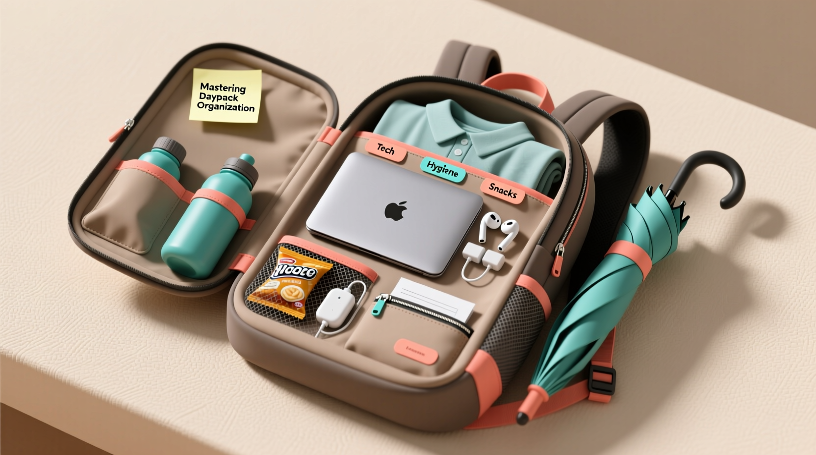 mastering daypack organization practical strategies for efficient and stress free packing