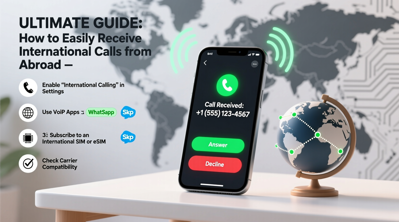 ultimate guide how to easily receive international calls on your mobile from abroad