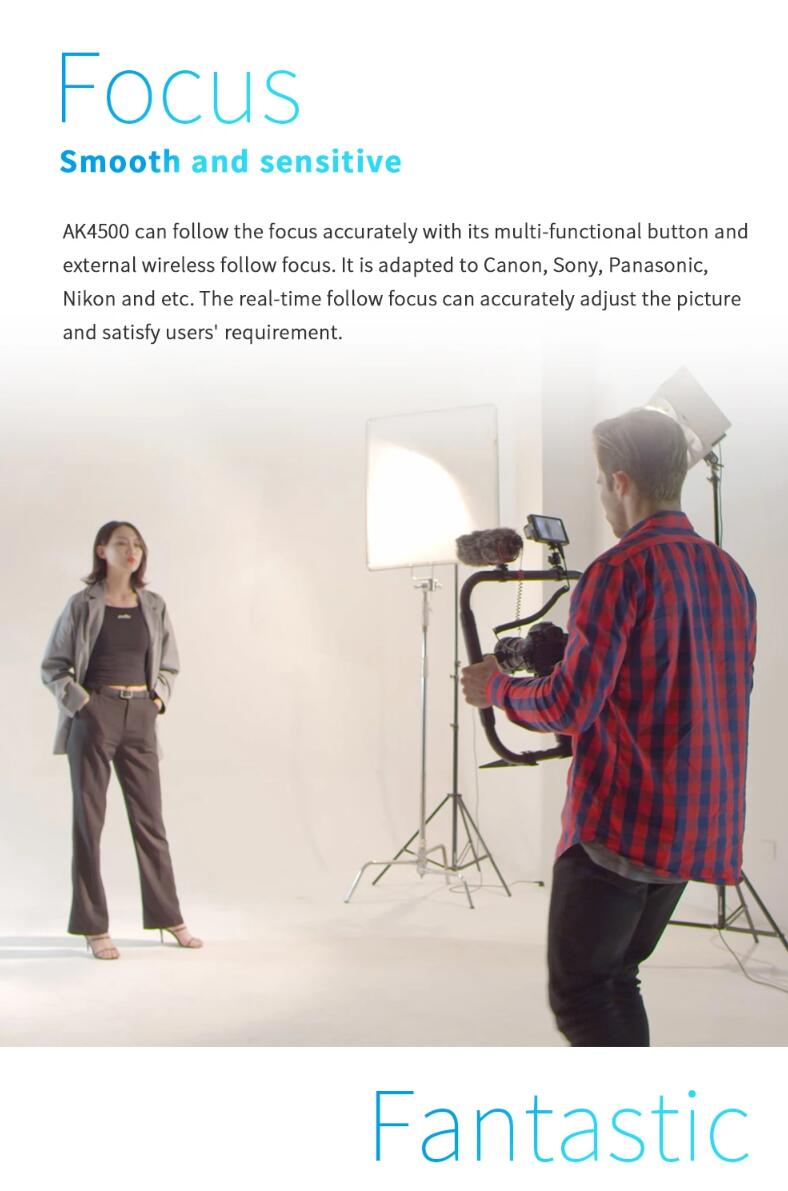 AK4500 Camera stabilizer For Portable Stabilizer Other Consumer Electronics