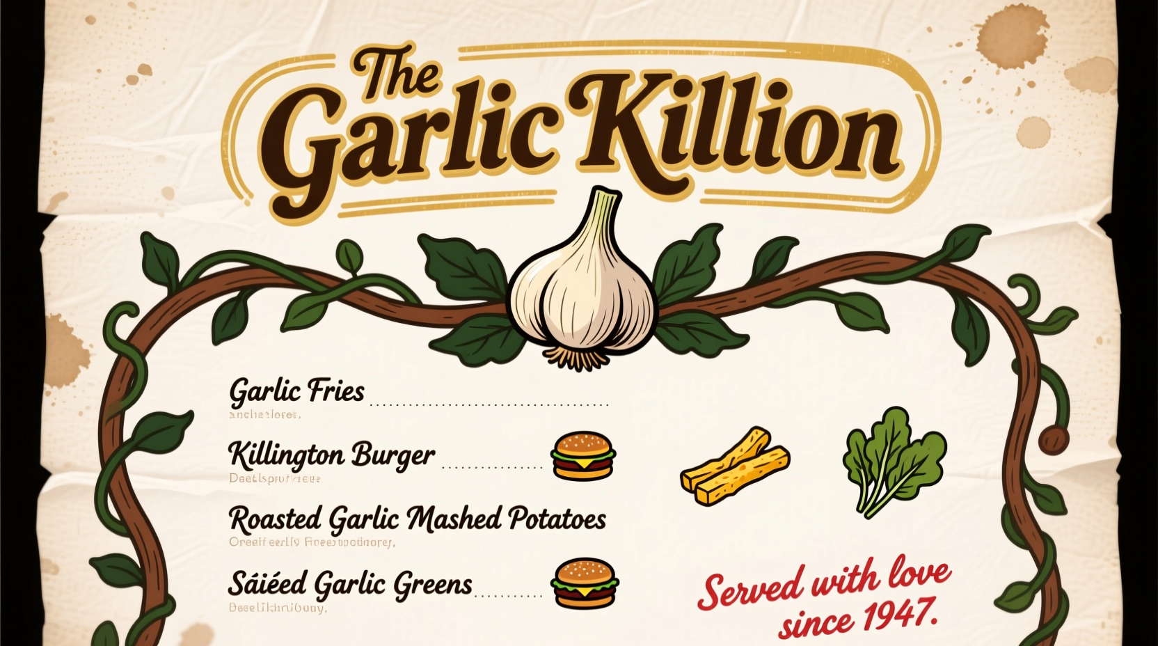 The Garlic Killington Menu: Current Offerings & Highlights