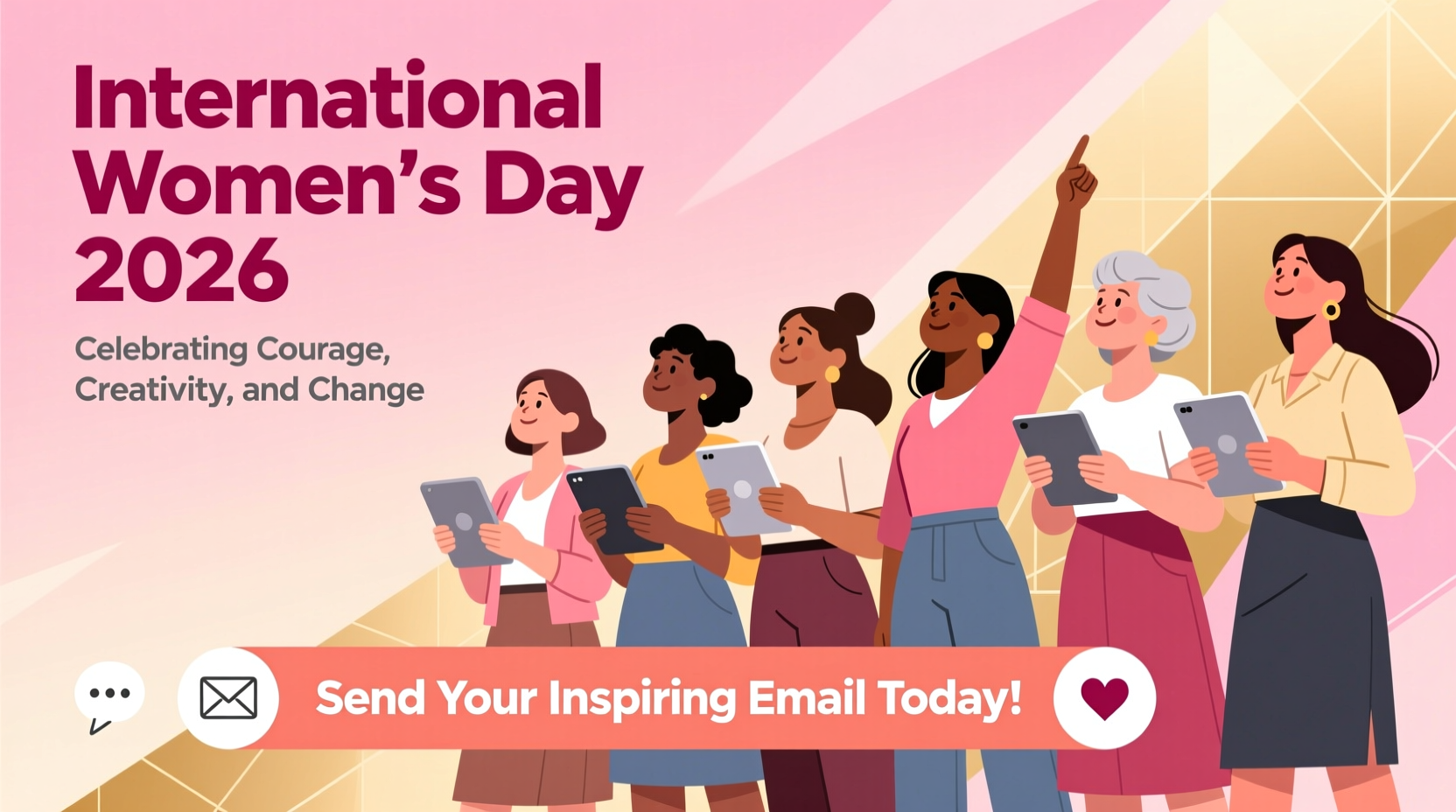 international womens day email