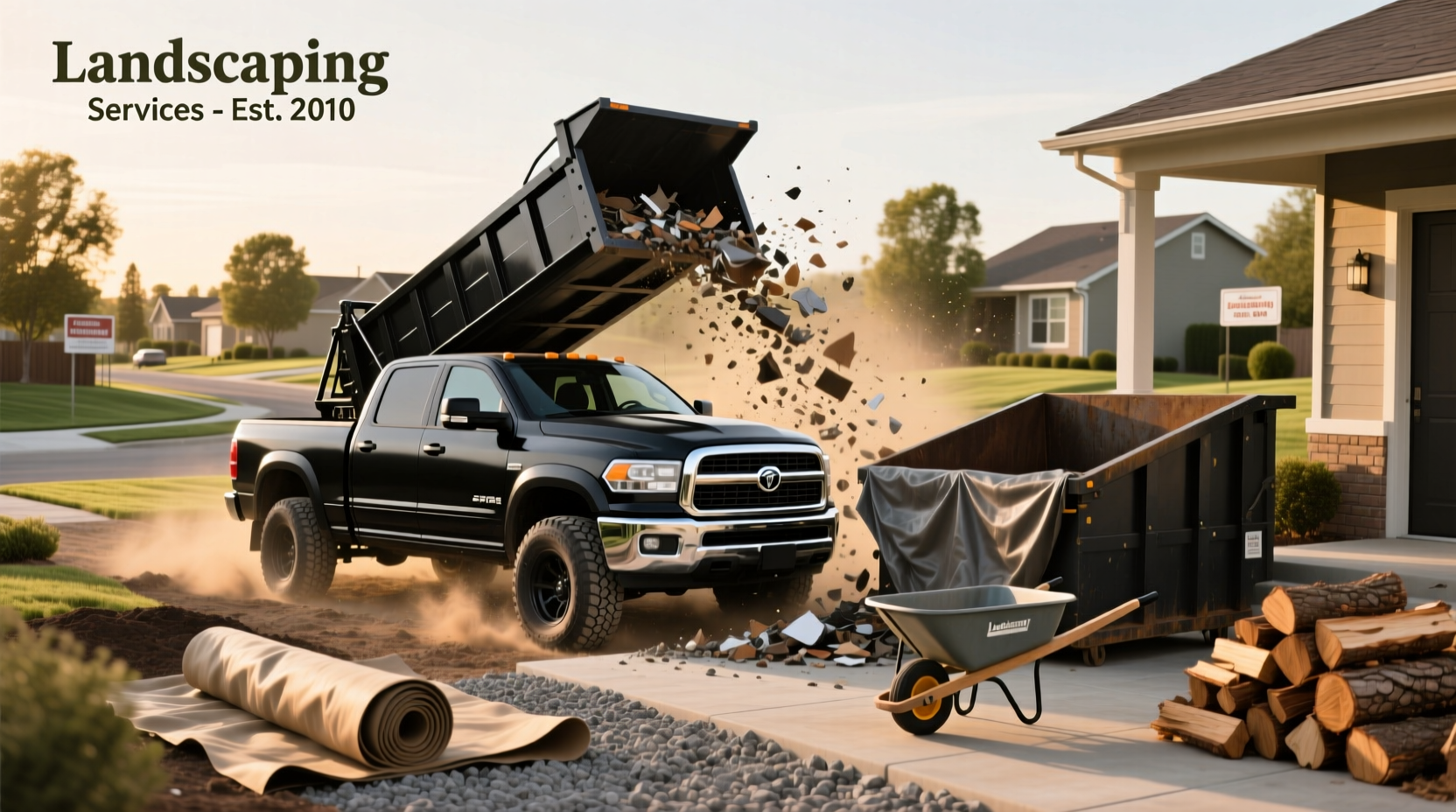 How to Choose a Landscaping Pickup or Dumpster Truck: A Practical Guide