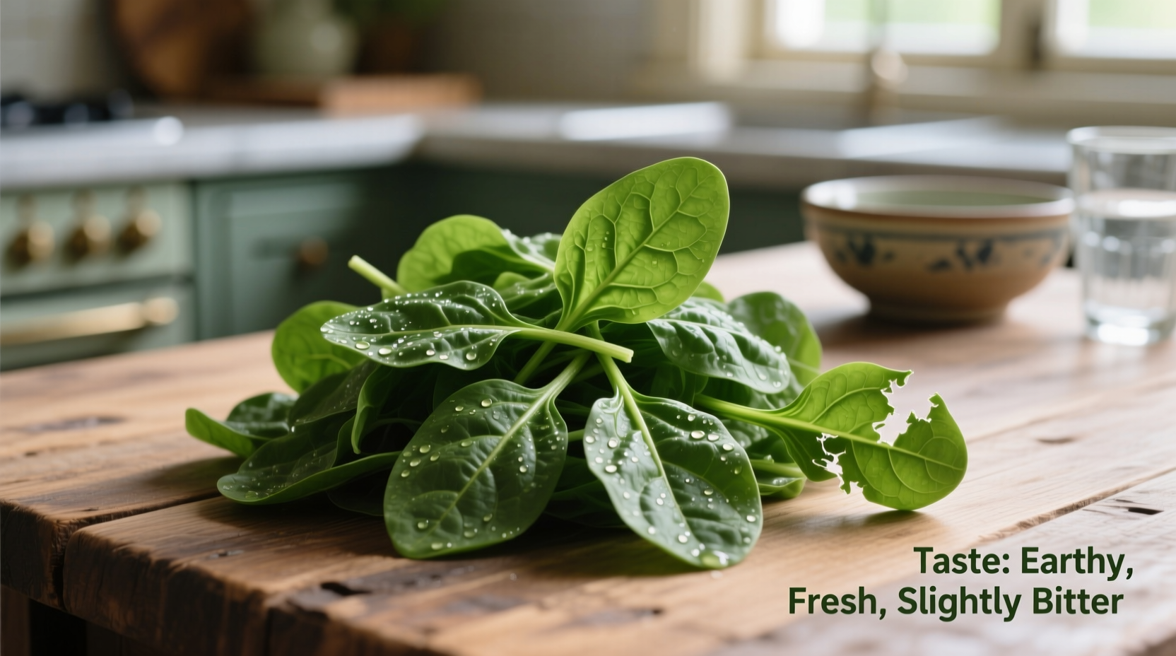 Spinach Taste Profile: Mild, Earthy Flavor Explained