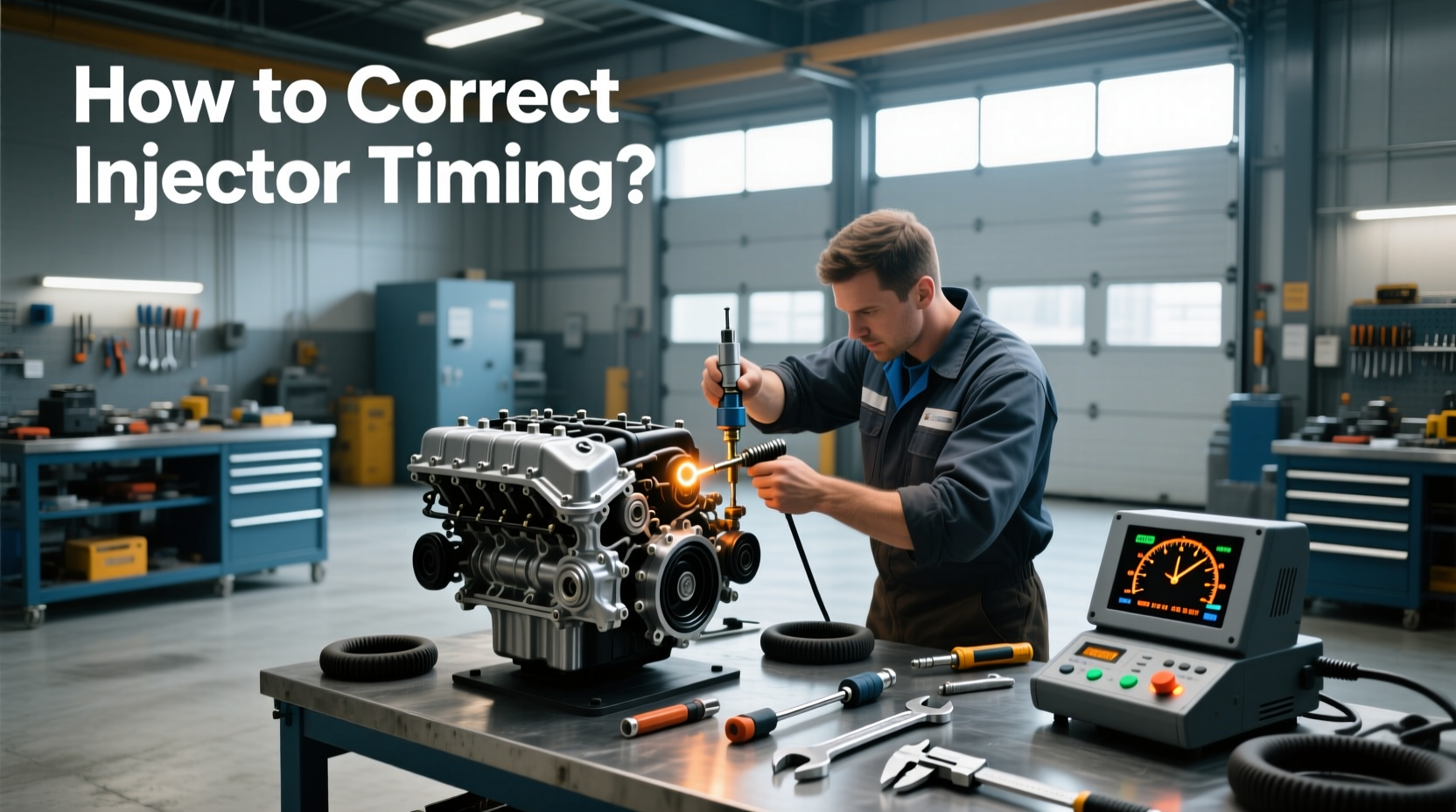 How to choose injection timing tool,How to correct injector timing?
