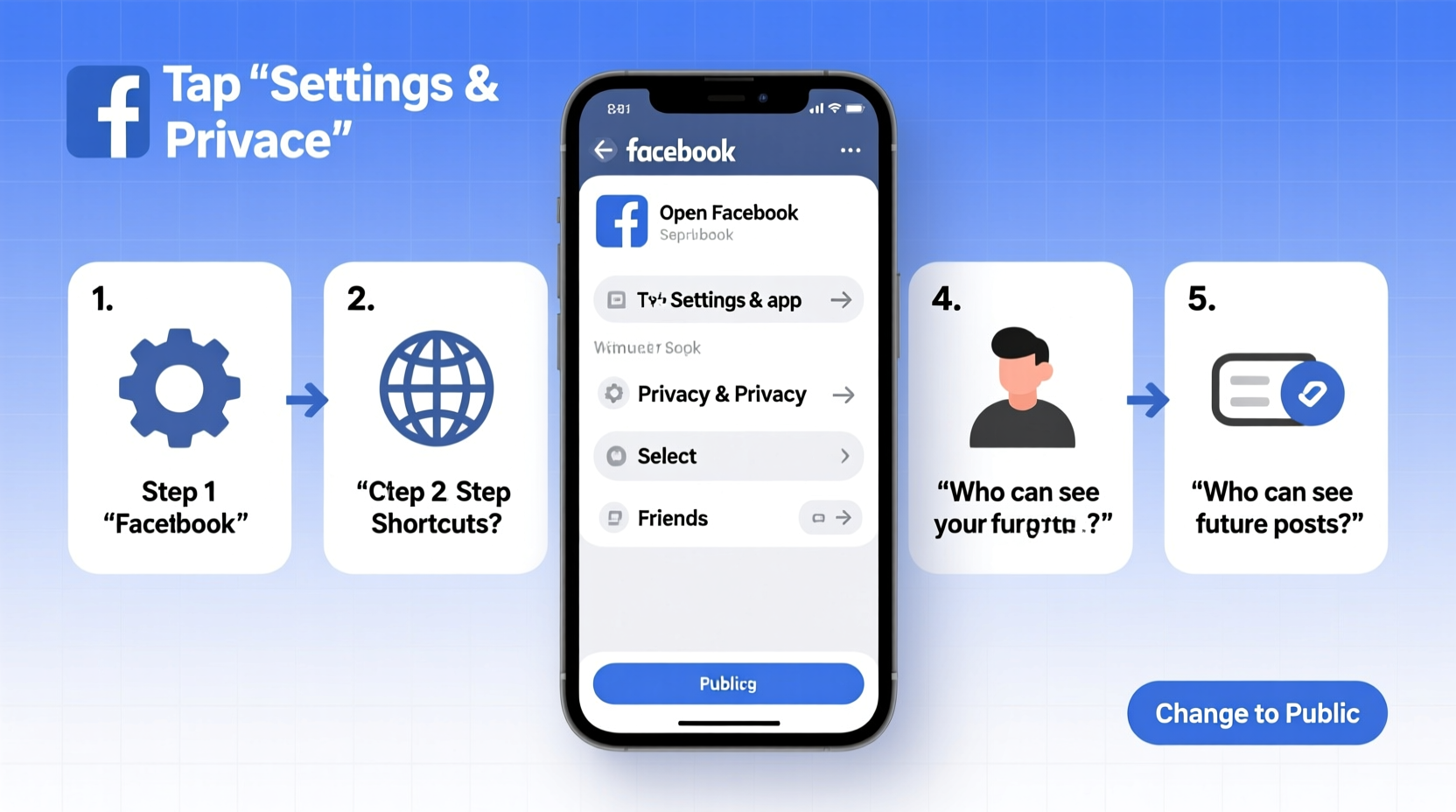 step by step guide to making your facebook posts public for maximum reach