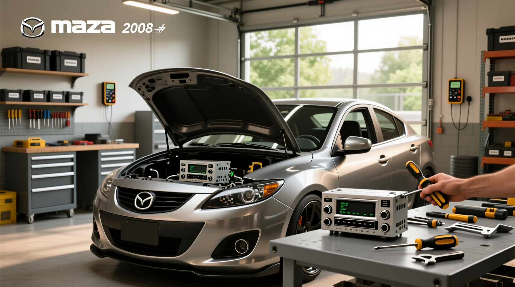 2008 mazda 3 radio upgrade guide