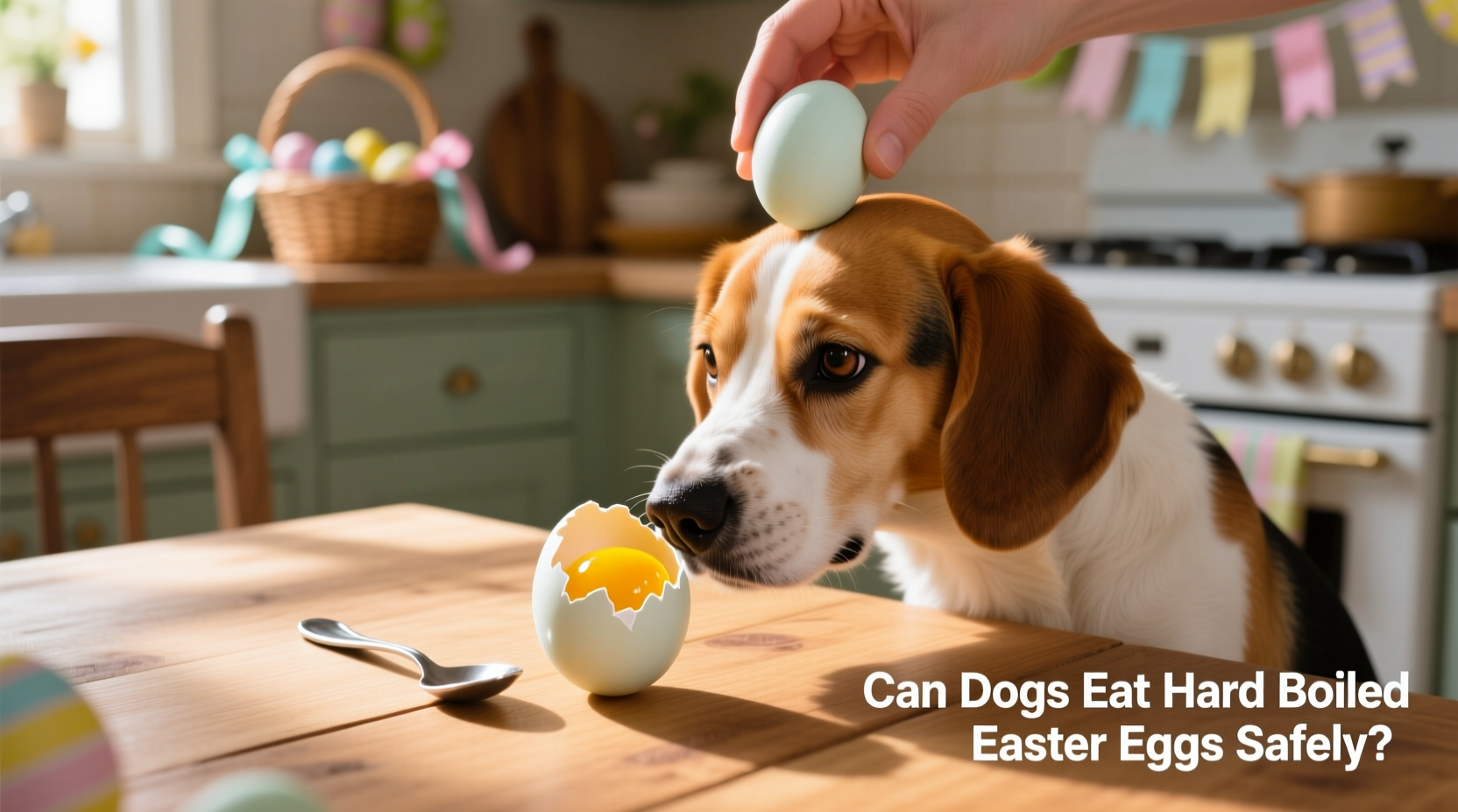 can dogs eat hard boiled easter eggs