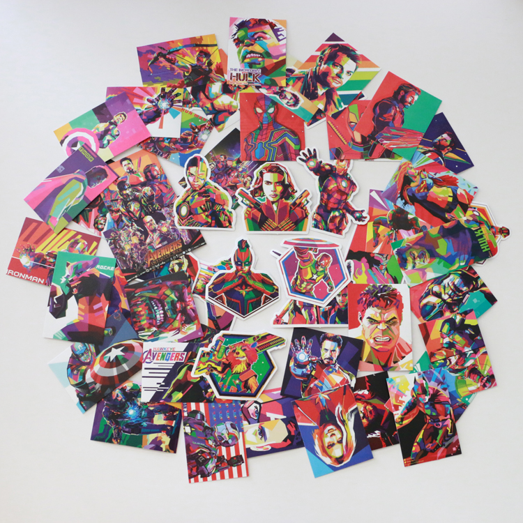 Popular Laptop Stickers Cute Cartoon Computer Vinyl Sticker for luggage skateboard graffiti sticker