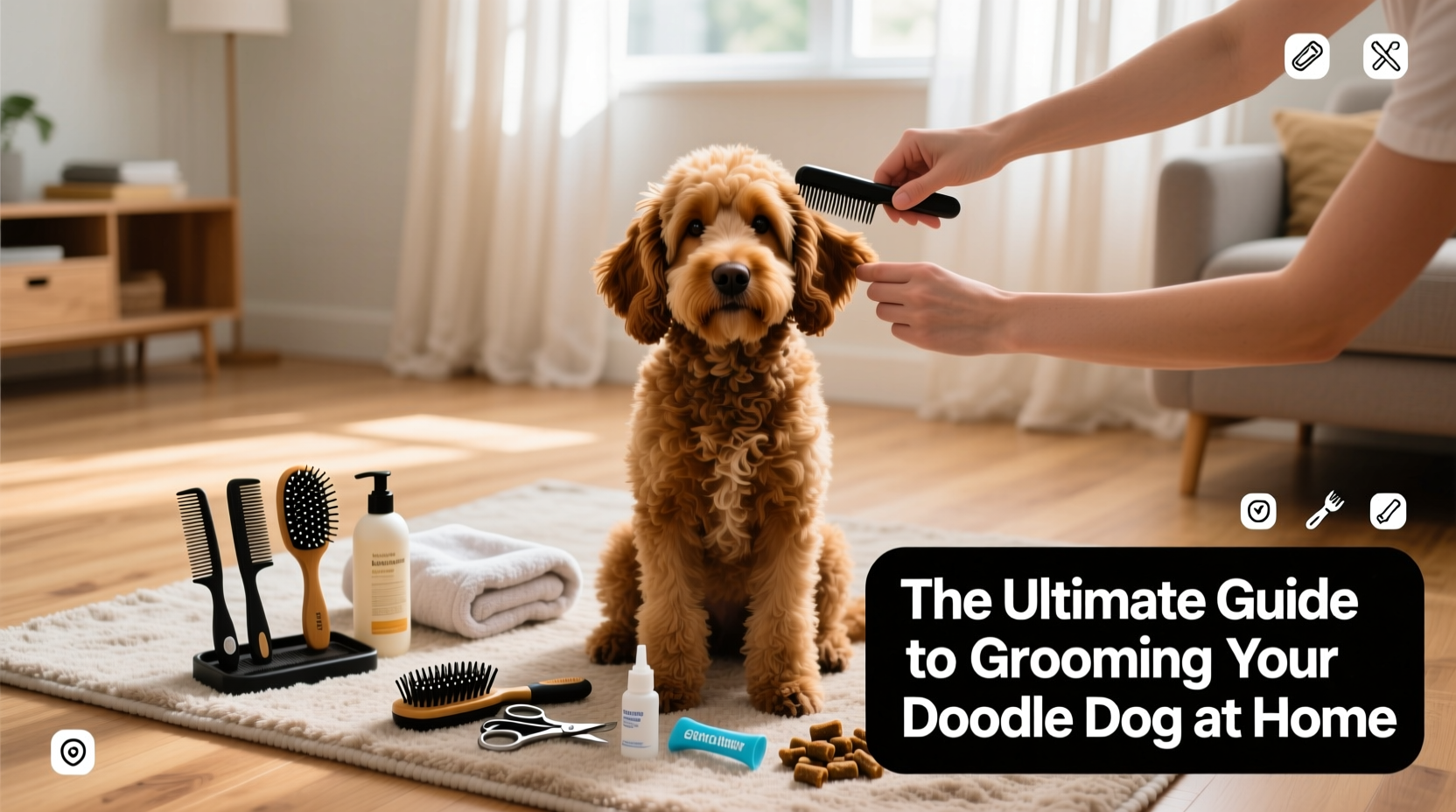 the ultimate guide to grooming your doodle dog at home tips tools and techniques