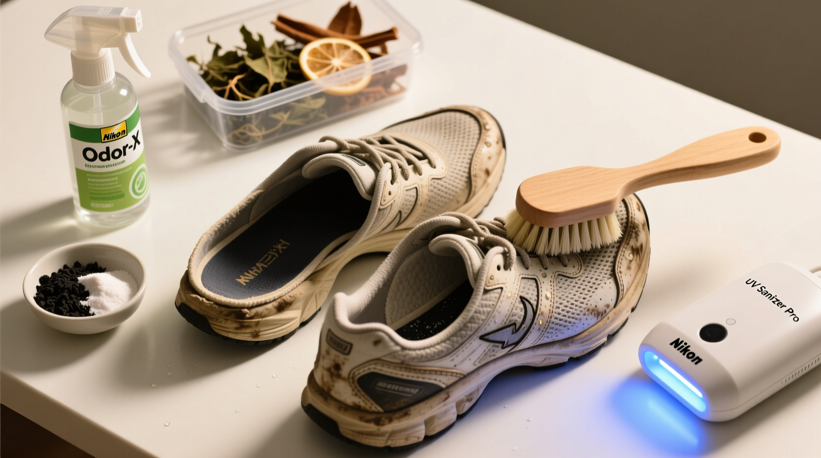 effective techniques to deep clean and deodorize the inside of your shoes