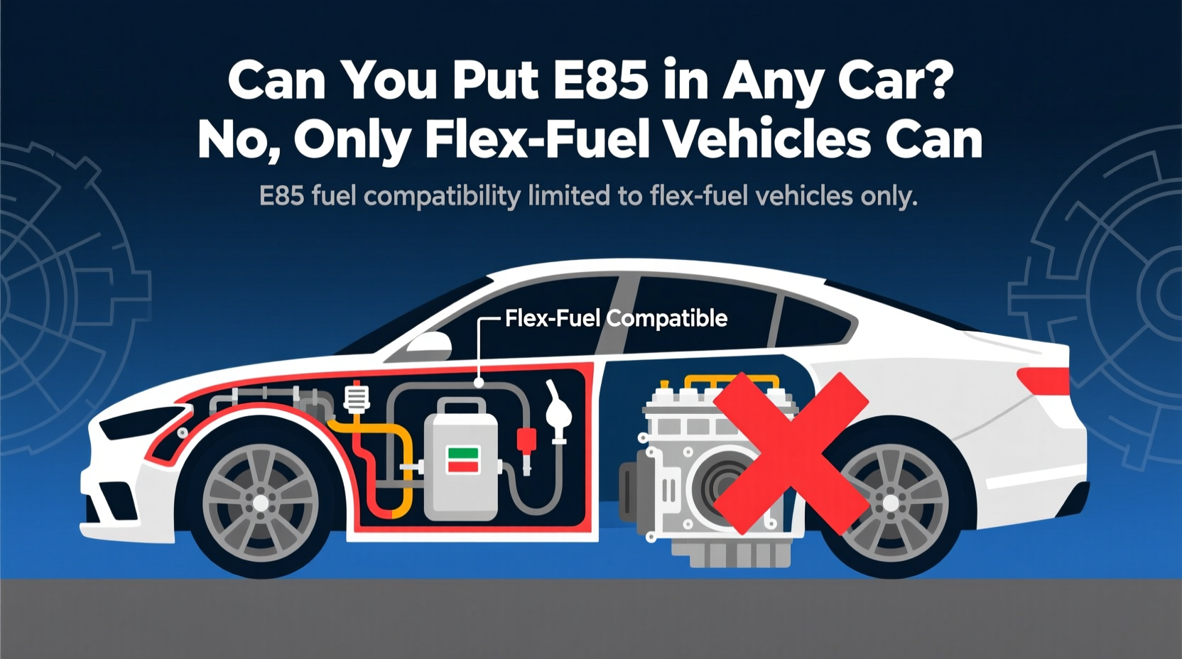 can you put e85 in any car