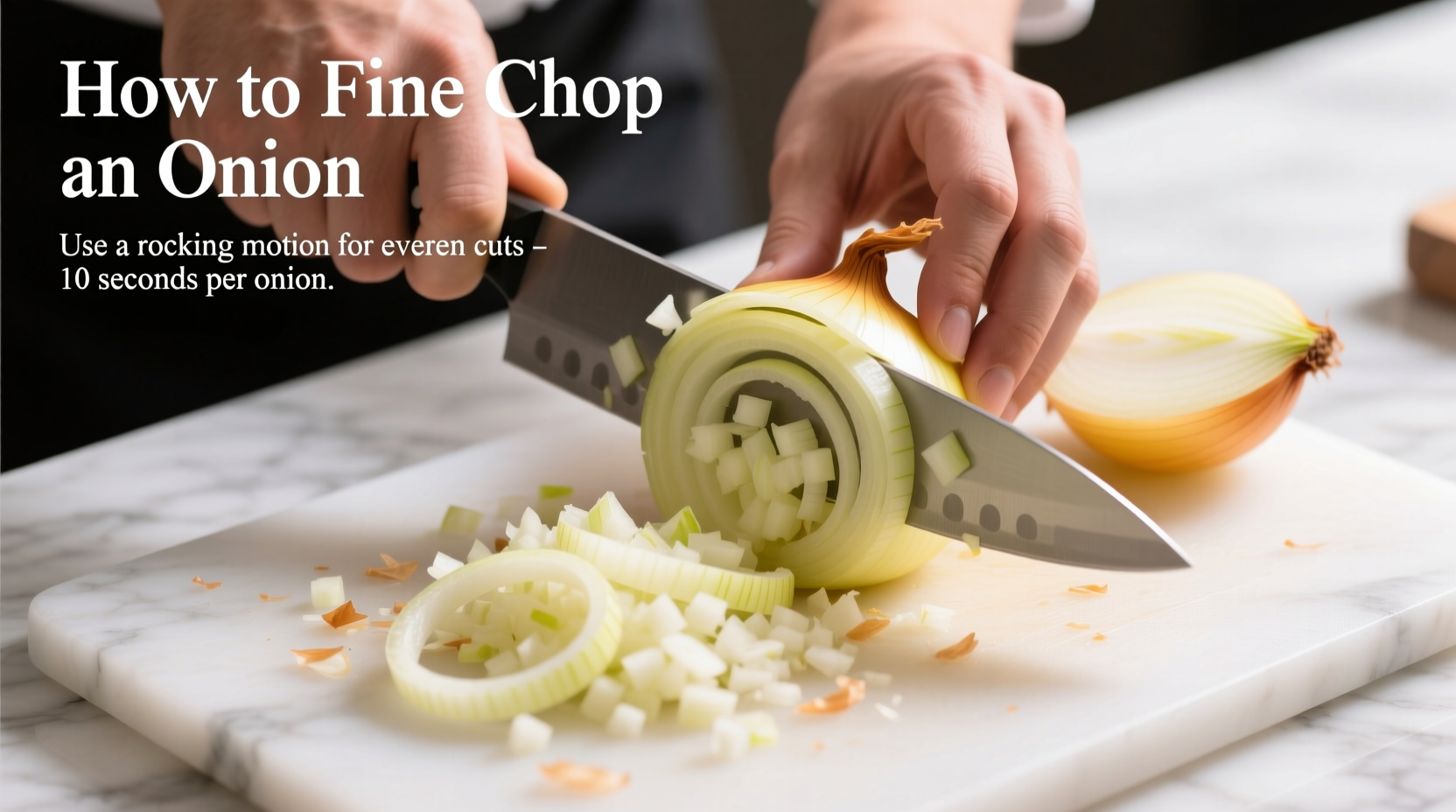 How to Fine Chop Onion: Perfect Technique in 5 Steps