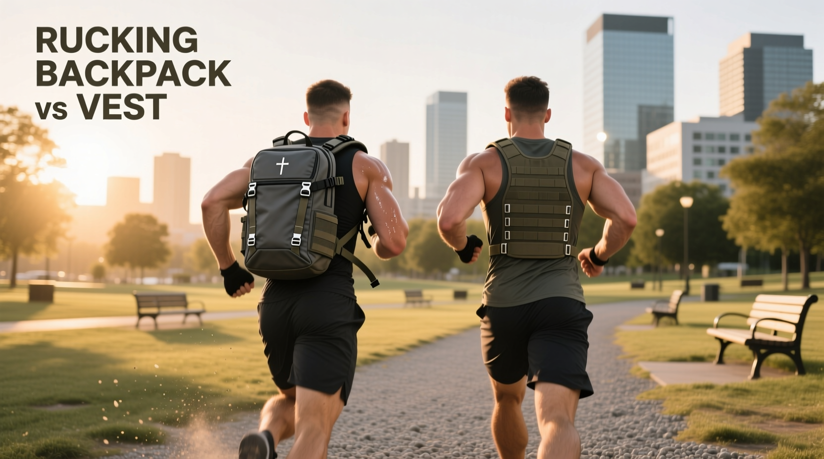 rucking backpack vs weighted vest