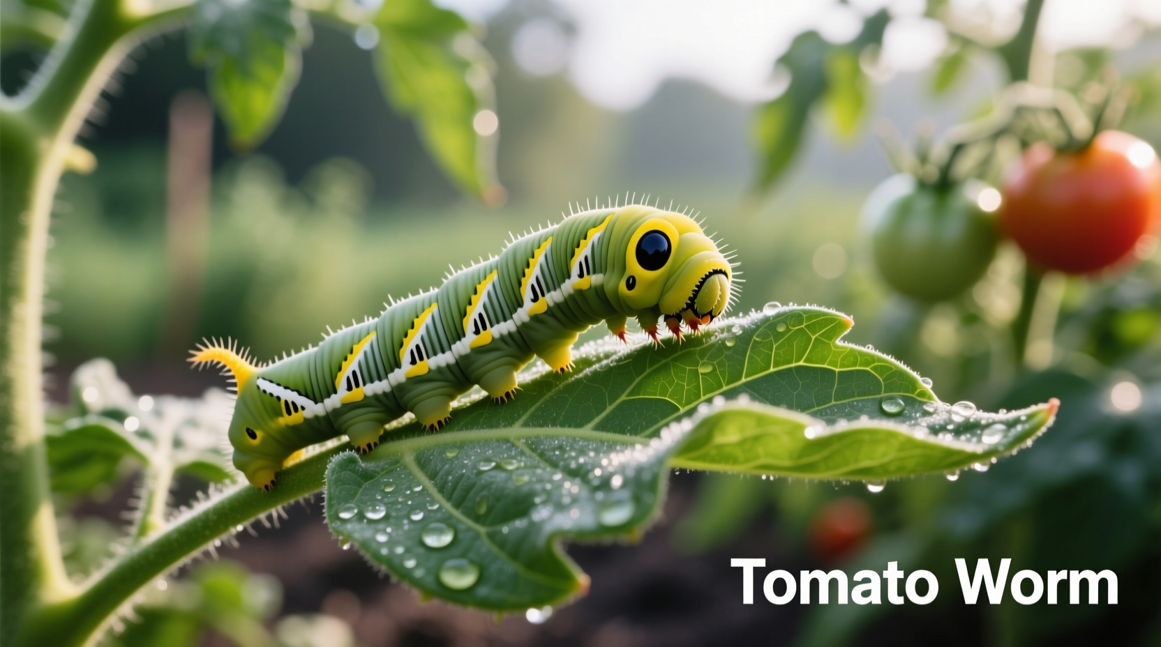 Tomato Hornworm Identification and Organic Control Methods