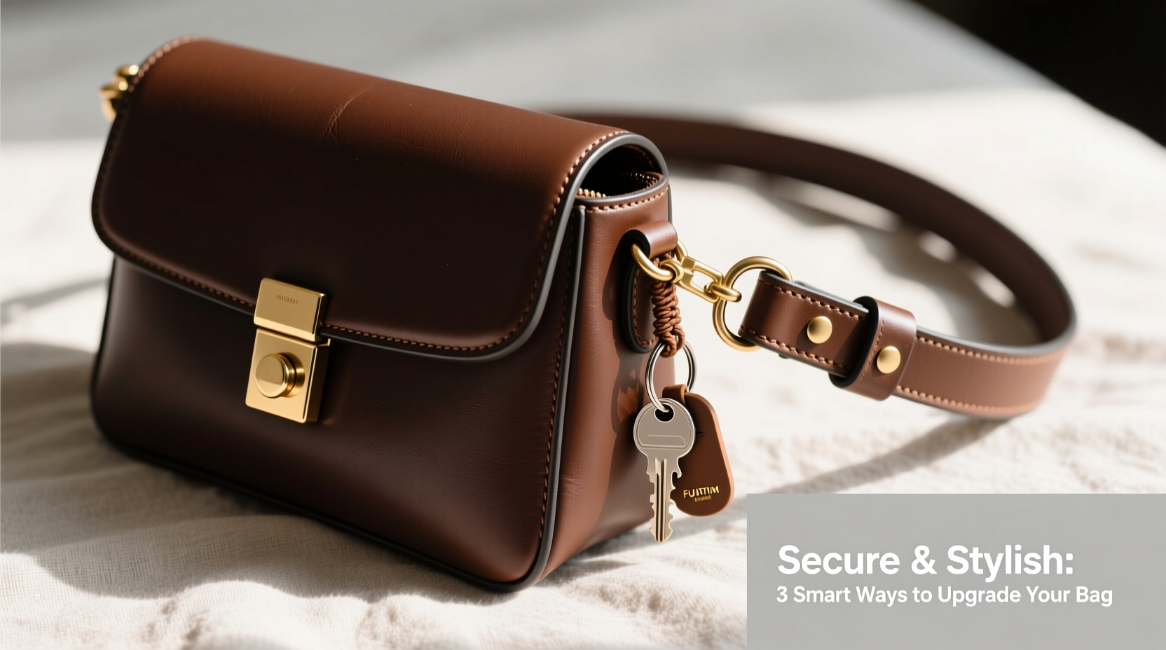 creative and secure methods to attach accessories to your leather handbag